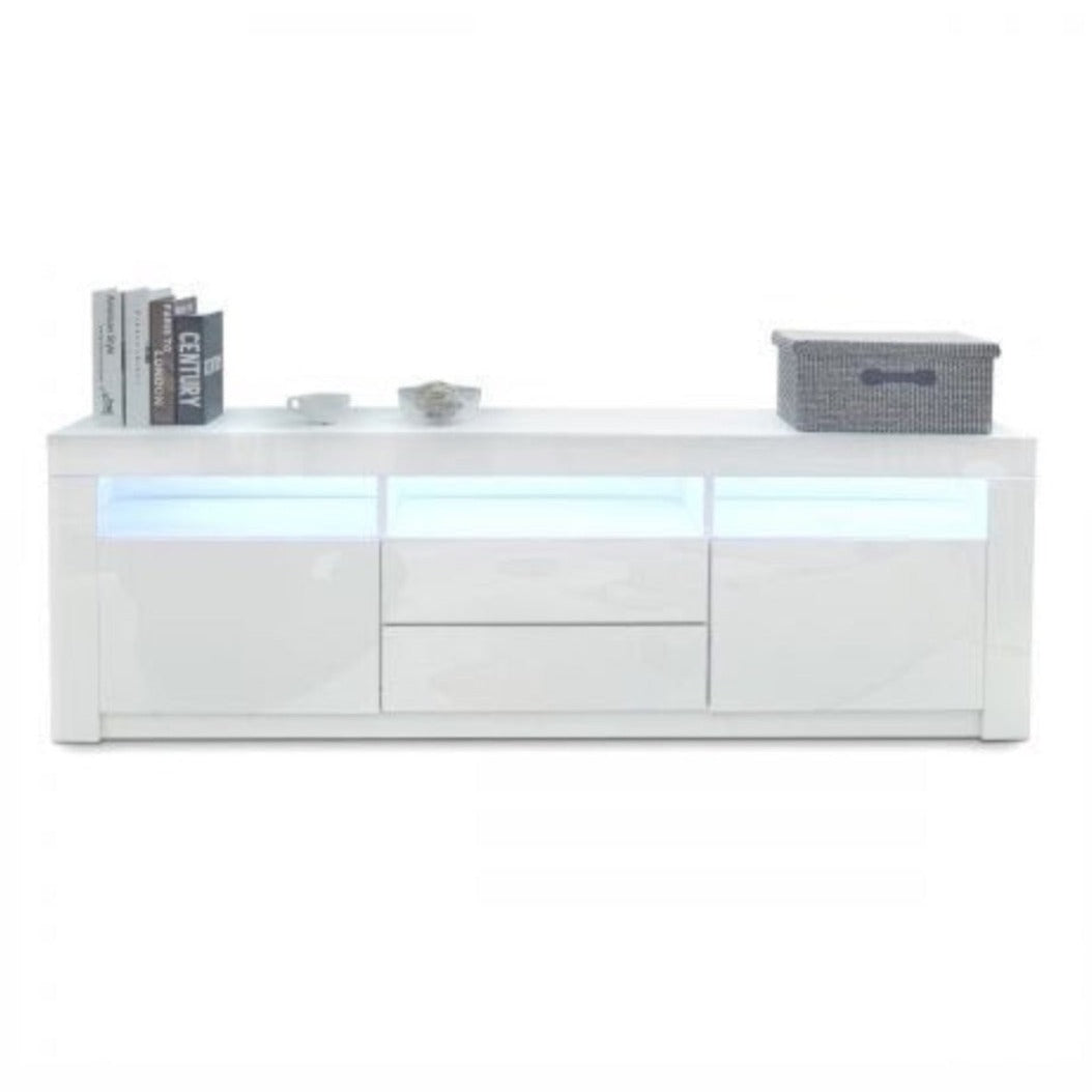 NOVY WHITE TV STAND