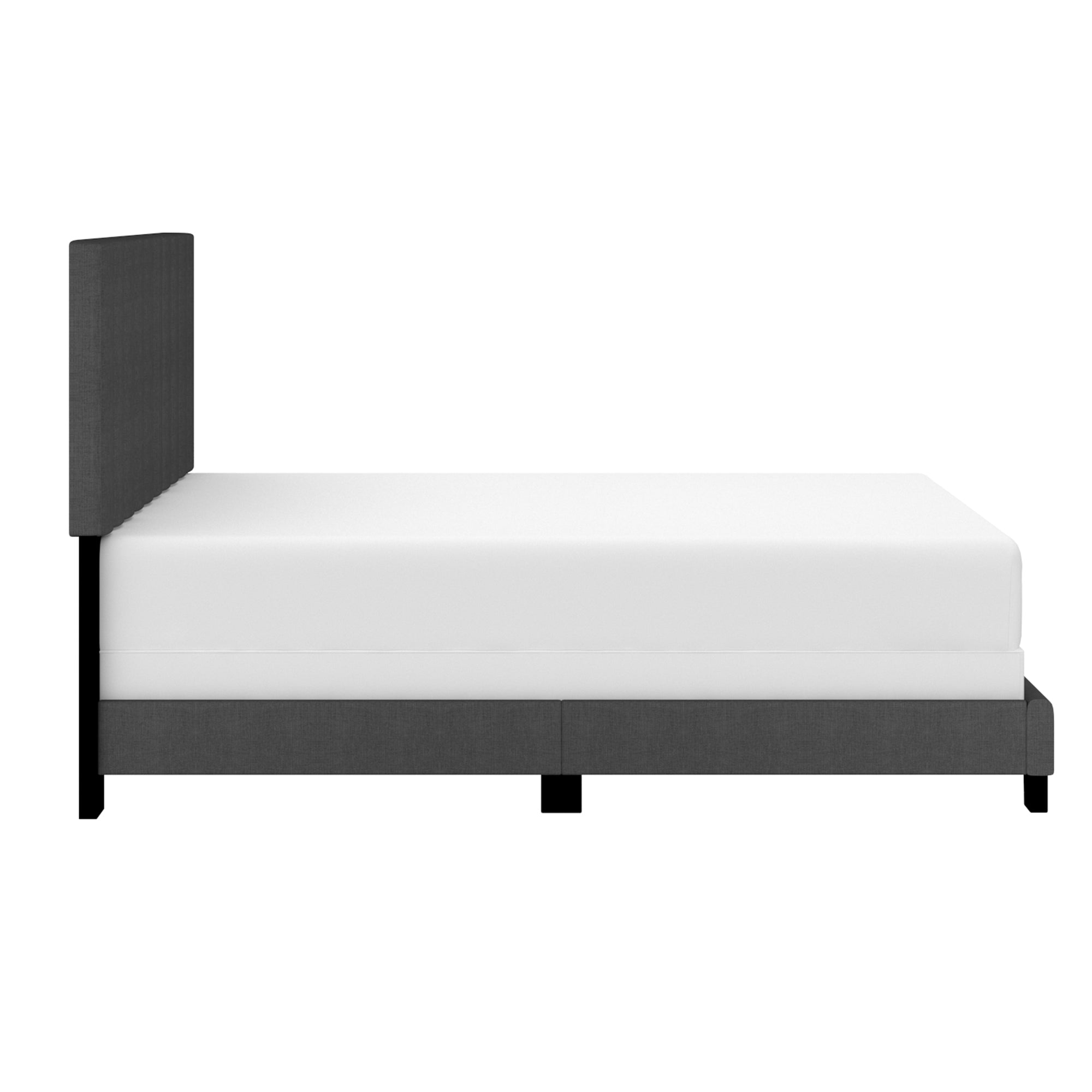 Jedd 54" Double Bed in Charcoal