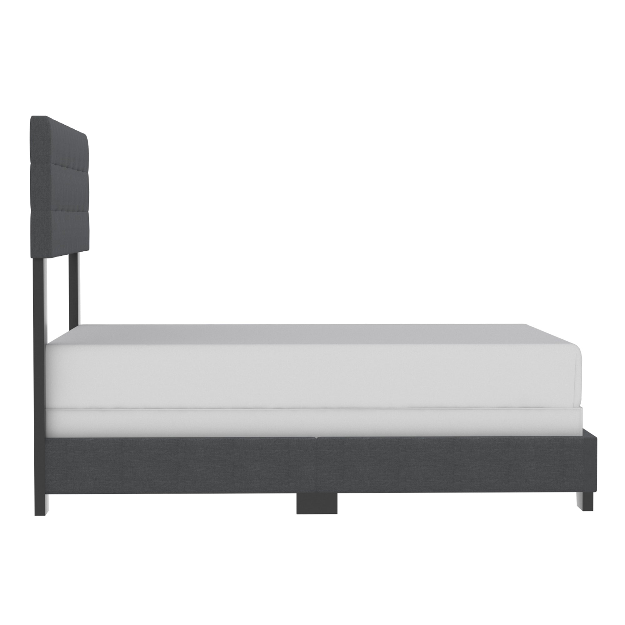 Exton 54" Double Bed in Charcoal