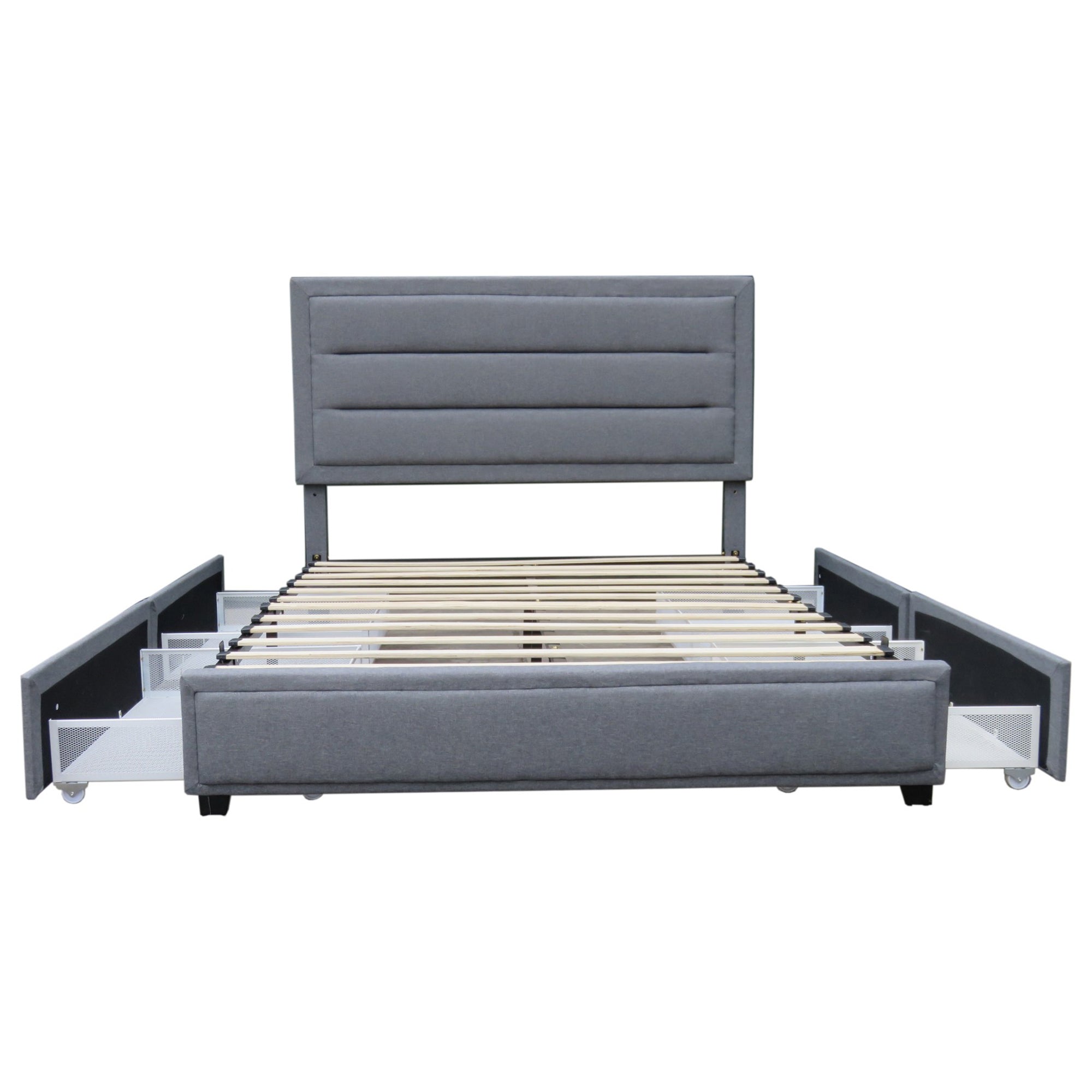 Russell-54'' Bed-Grey