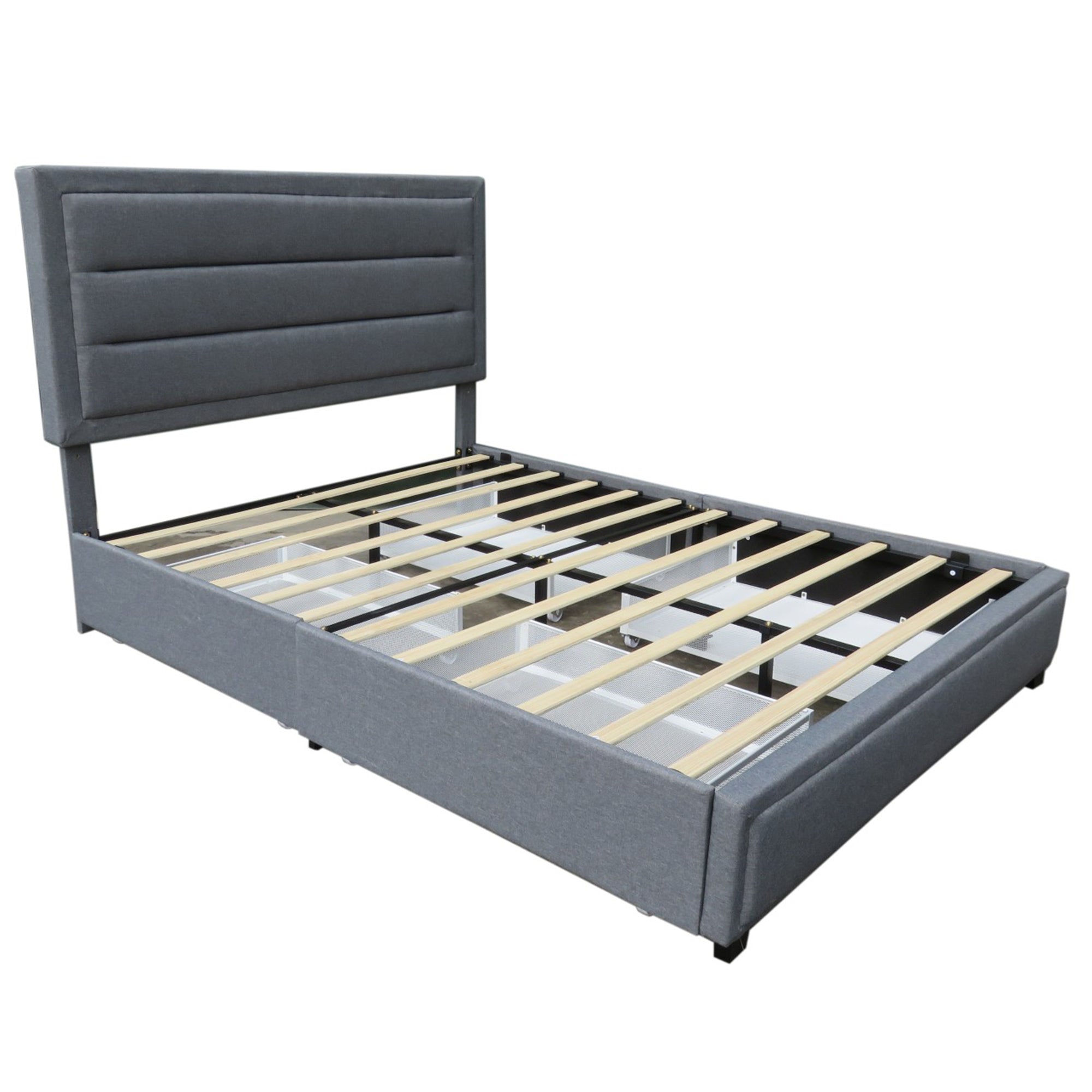 Russell-54'' Bed-Grey