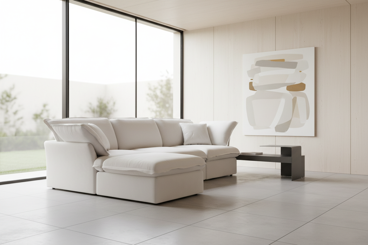 Sky Classic Linen Cloud Sofa