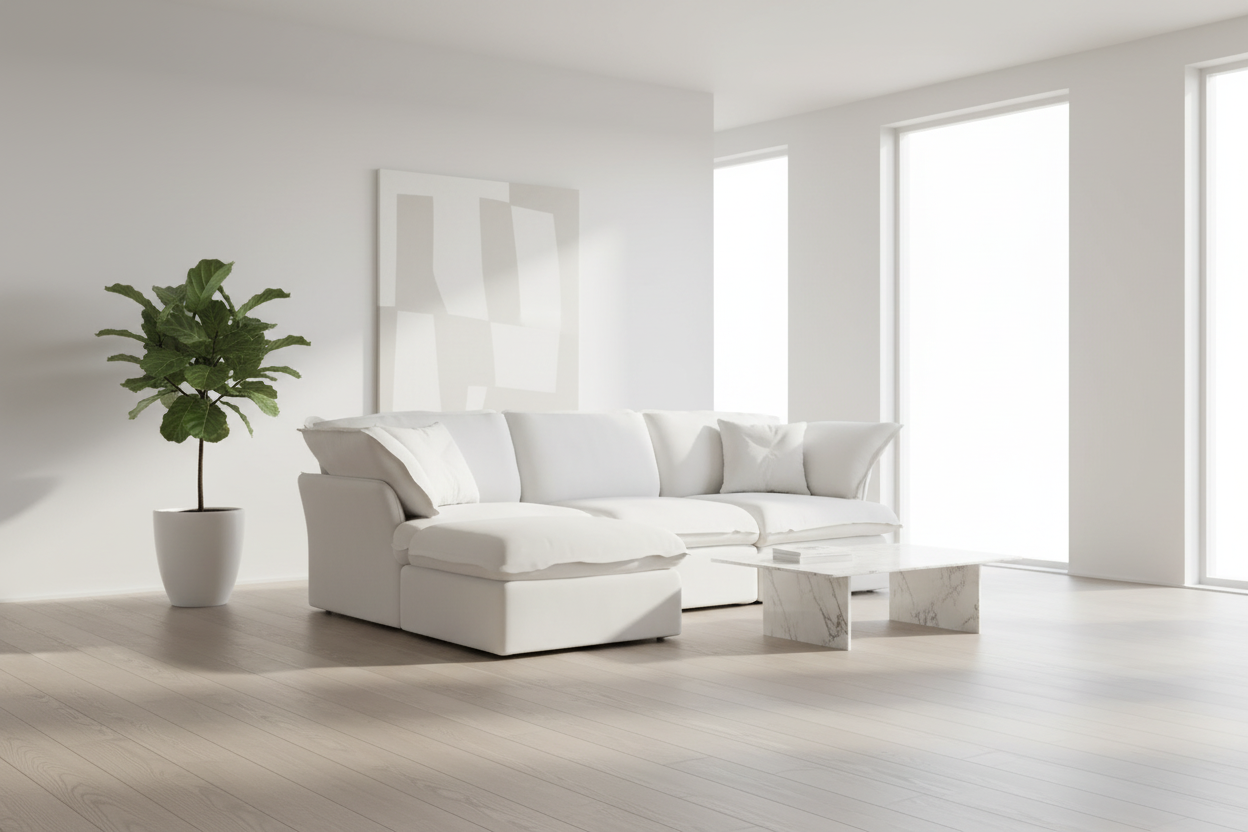 Sky Classic Linen Cloud Sofa