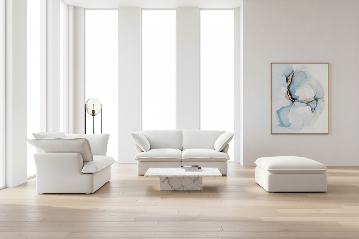 Sky Classic Linen Cloud Sofa