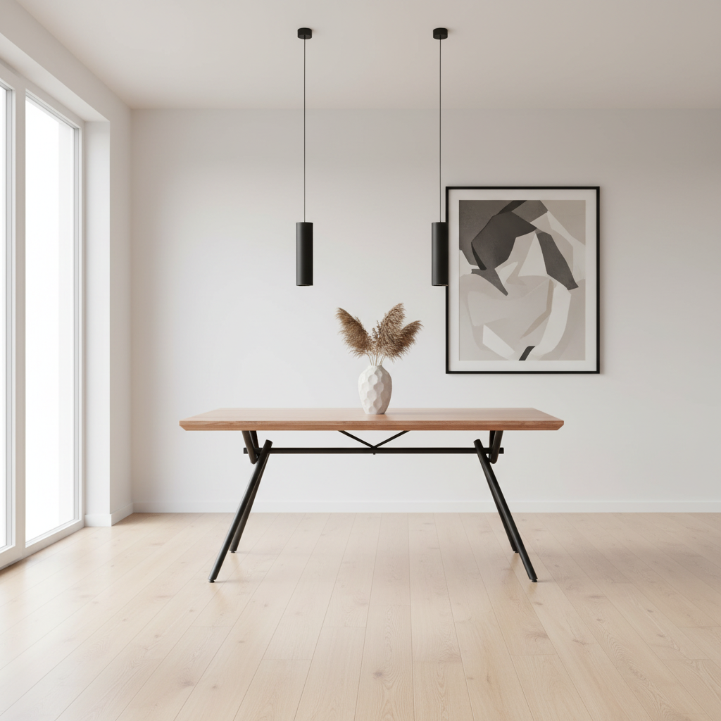 Bronx Rectangular Dining Table in Natural