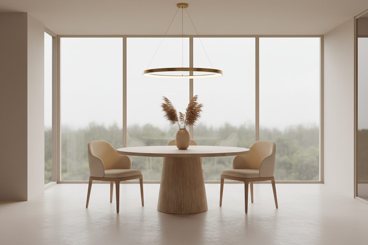 Godiva Round Pedestal Table