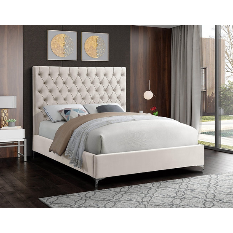 IF-5642 Creme Double Bed