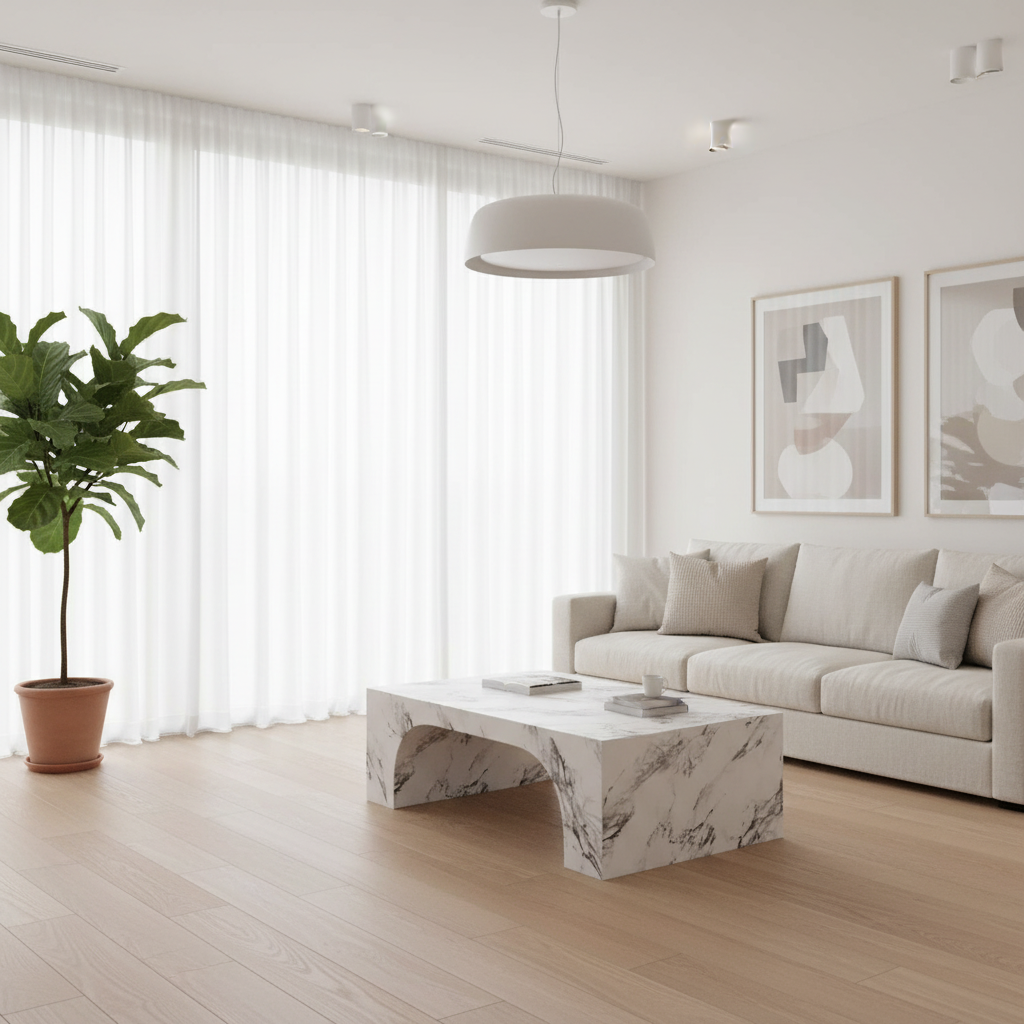 Atticus Contract Grade Rectangular Coffee Table