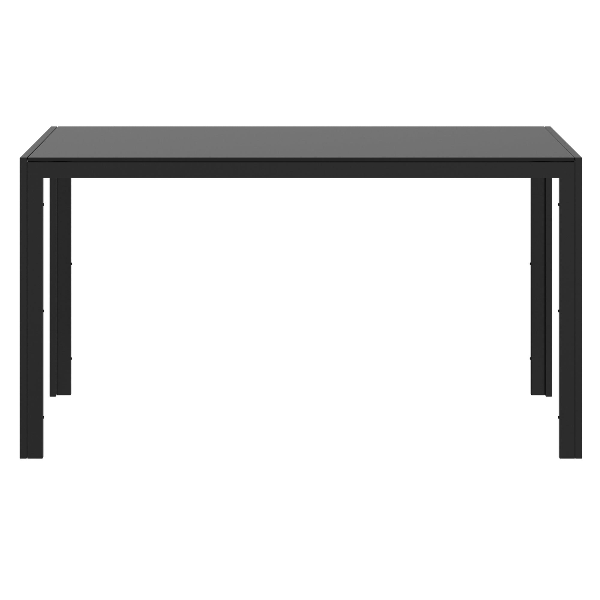 Contra Rectangular Dining Table in Black