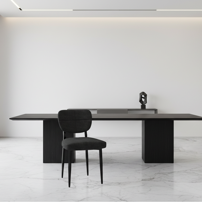 Zeke Dining Chair, Set of 2, in Beige and Black