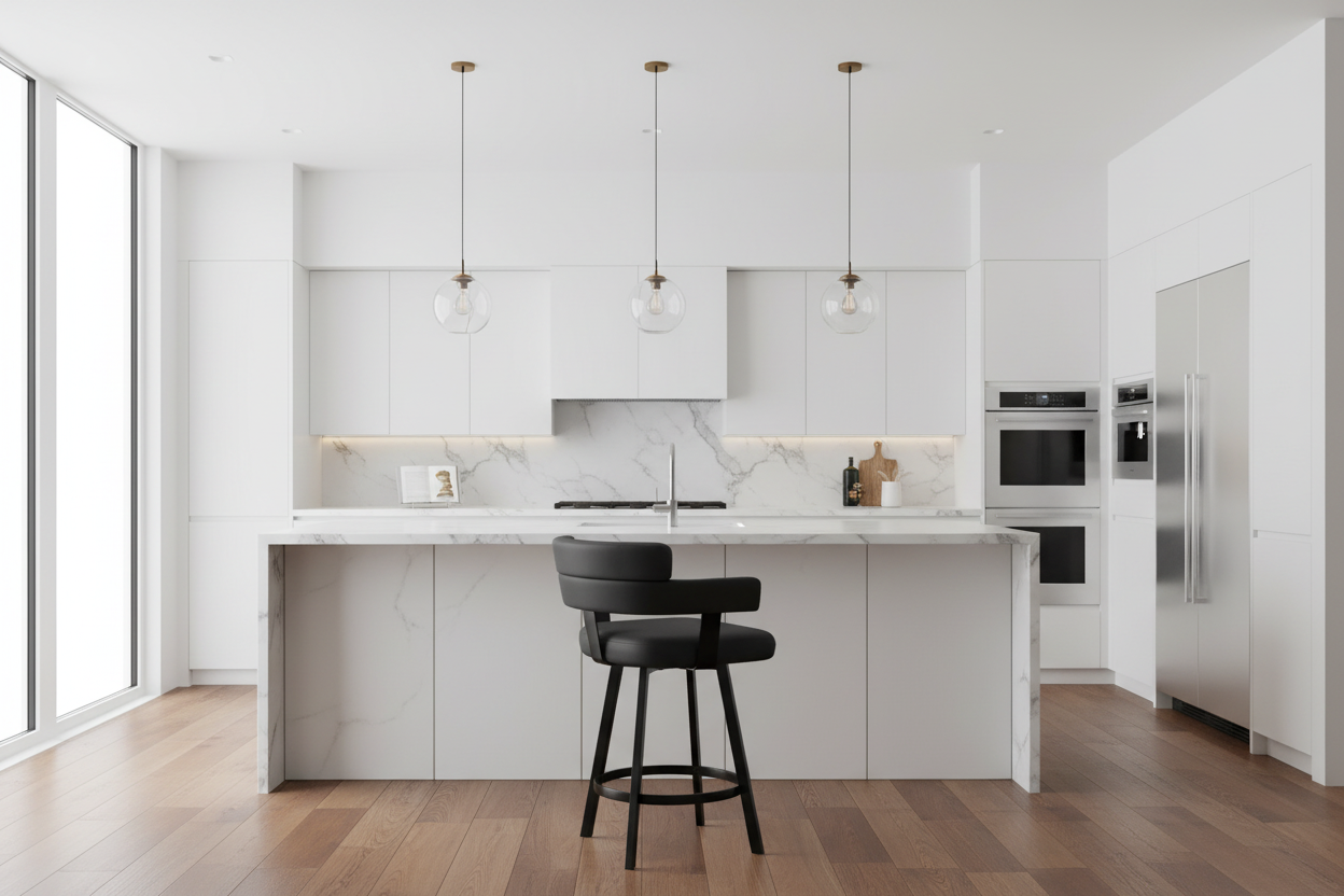 Oberon 26" Counter Stool with Swivel, Set of 2