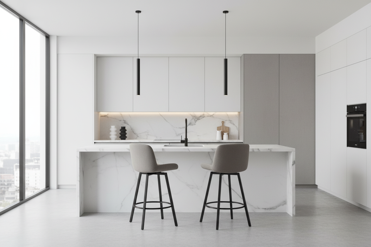 Fern-26'' Tabouret de bar, ensemble de 2