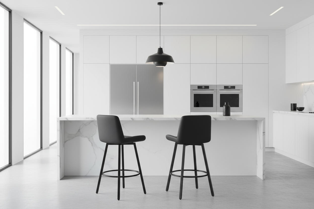 Fern-26'' Tabouret de bar, ensemble de 2