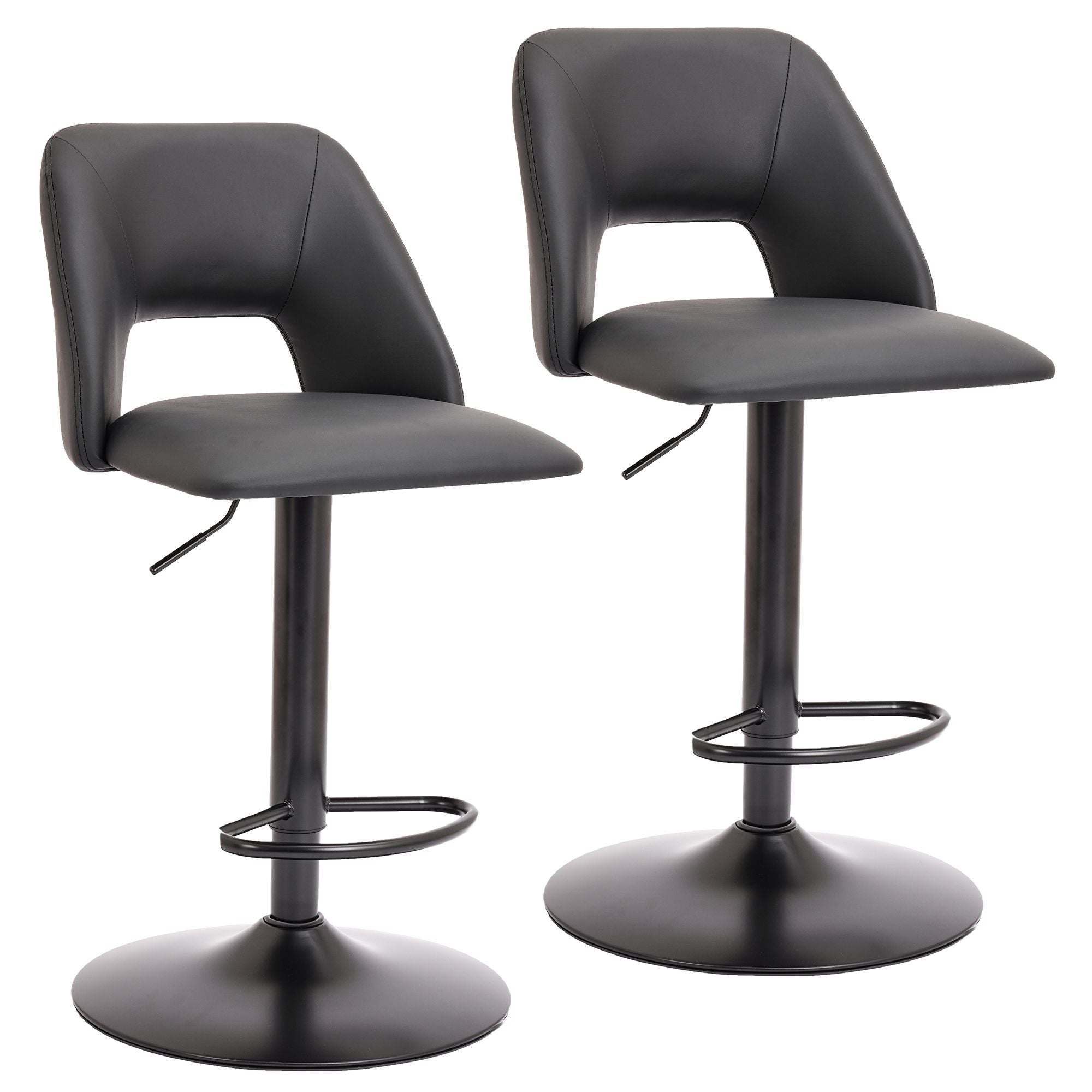 Adler Adjustable Height Stool, set of 2