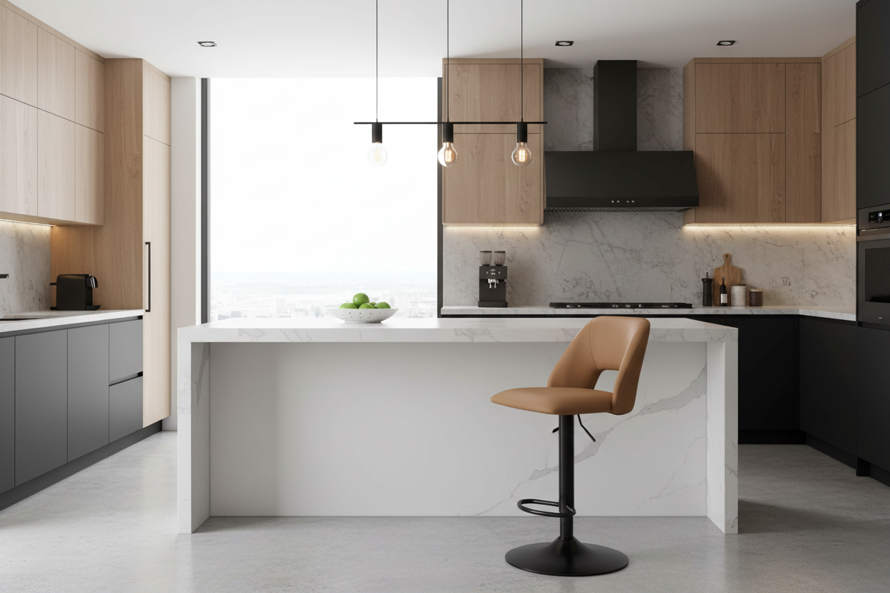 Adler Adjustable Height Stool, set of 2