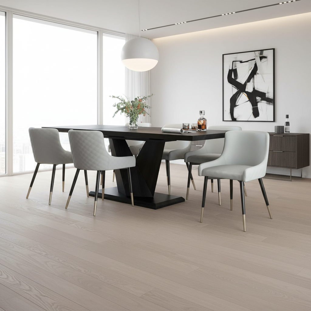 Eclipse Blk Xander Lg-7Pc Dining Set