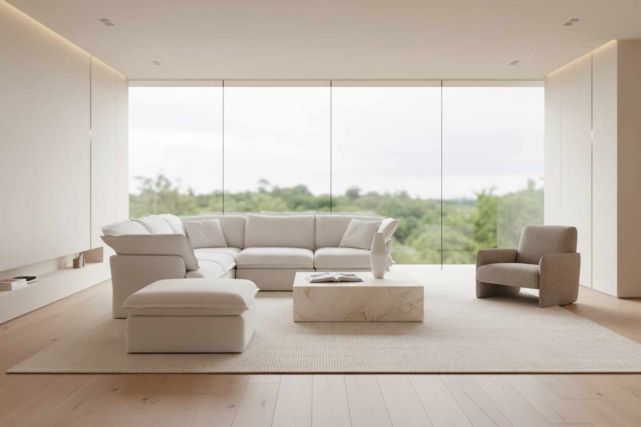 Sky Classic Linen Cloud Sofa