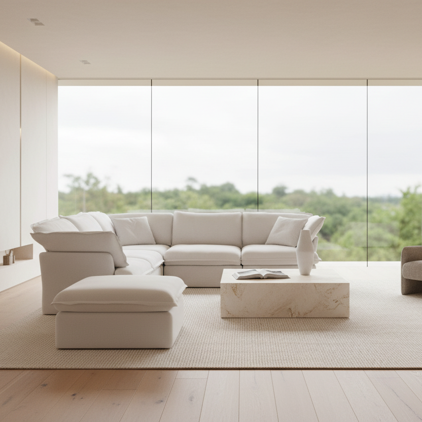 Sky Classic Linen Cloud Sofa