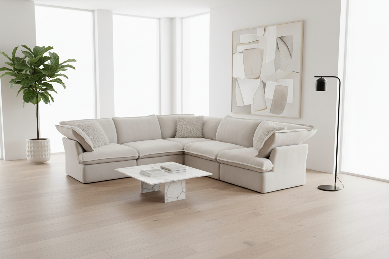 Sky Classic Linen Cloud Sofa