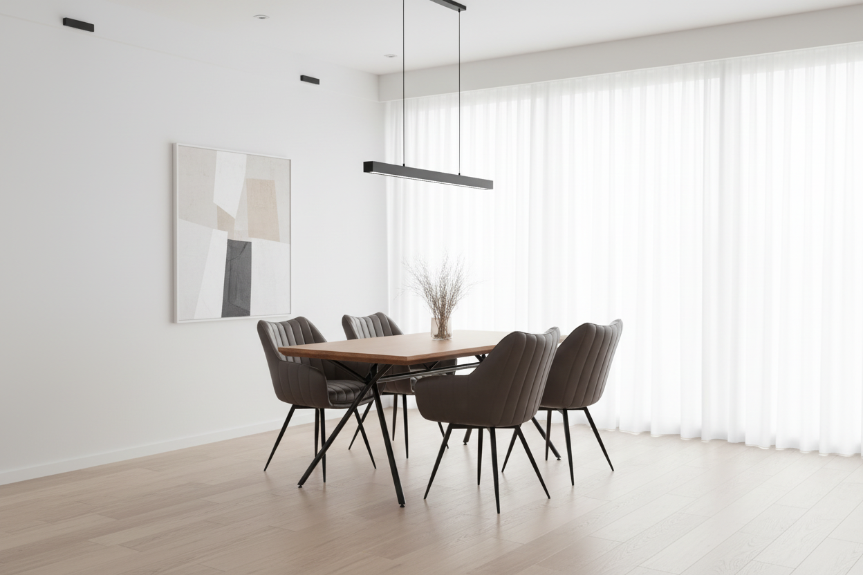 Chaise de salle à manger pivotante et d'appoint Talon, ensemble de 2