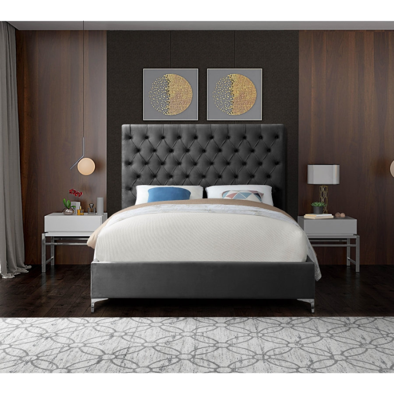 IF-5640 Grey Double Bed