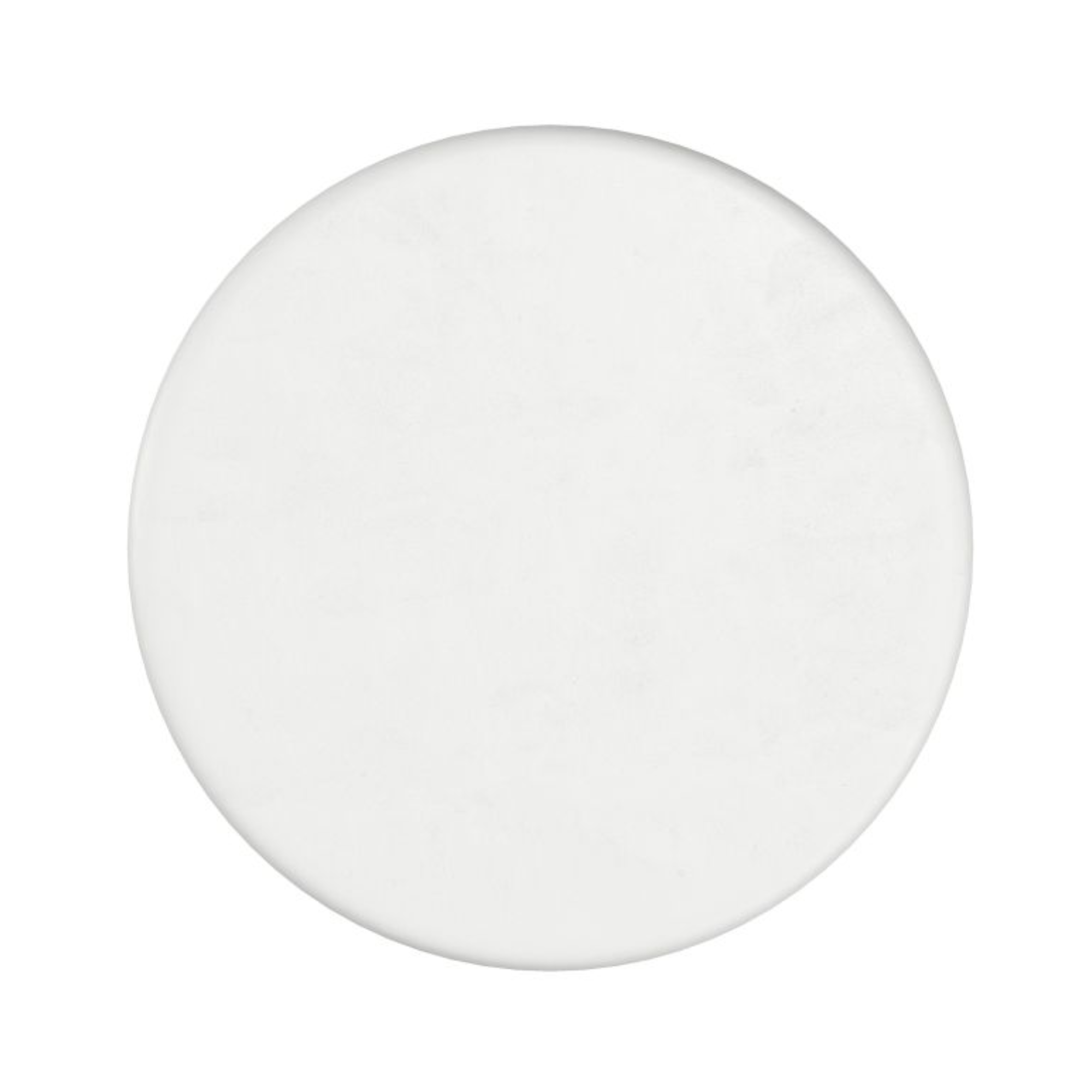 Galio Round Accent Table in White