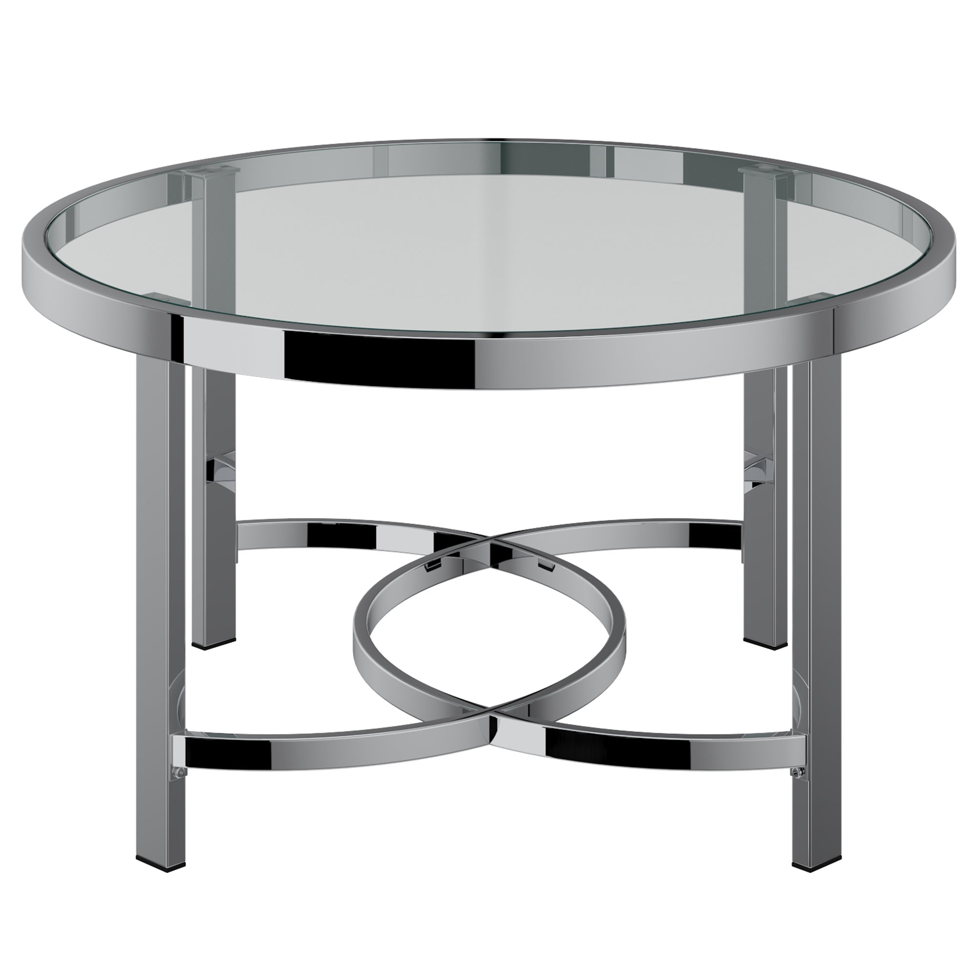 Strata Coffee Table in Chrome