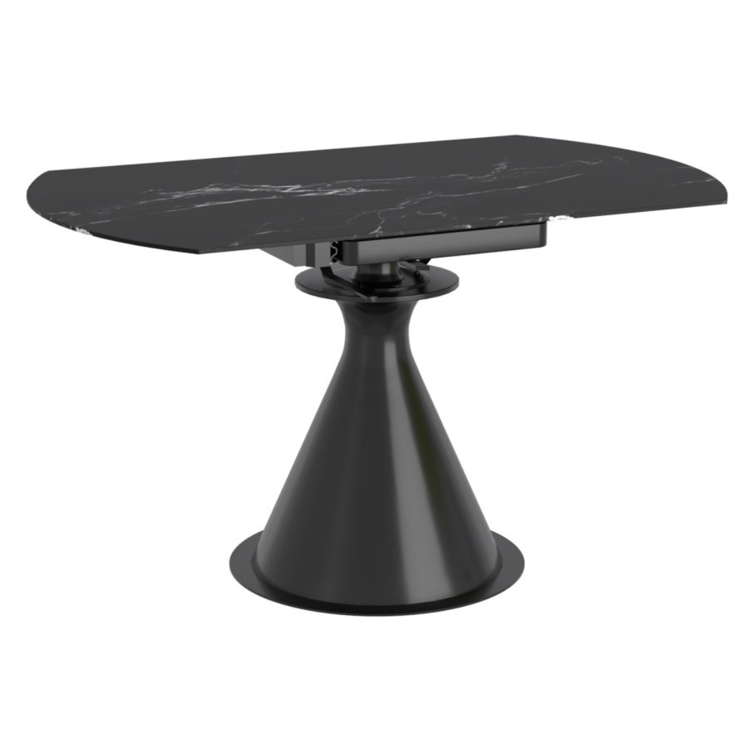 Calisto Round Pedestal Dining Table w/Extension