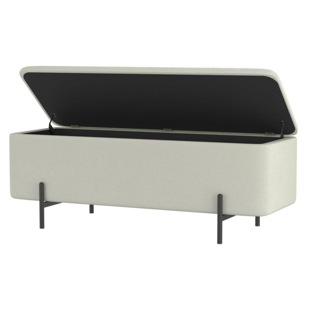 Erzo Storage Ottoman Bench