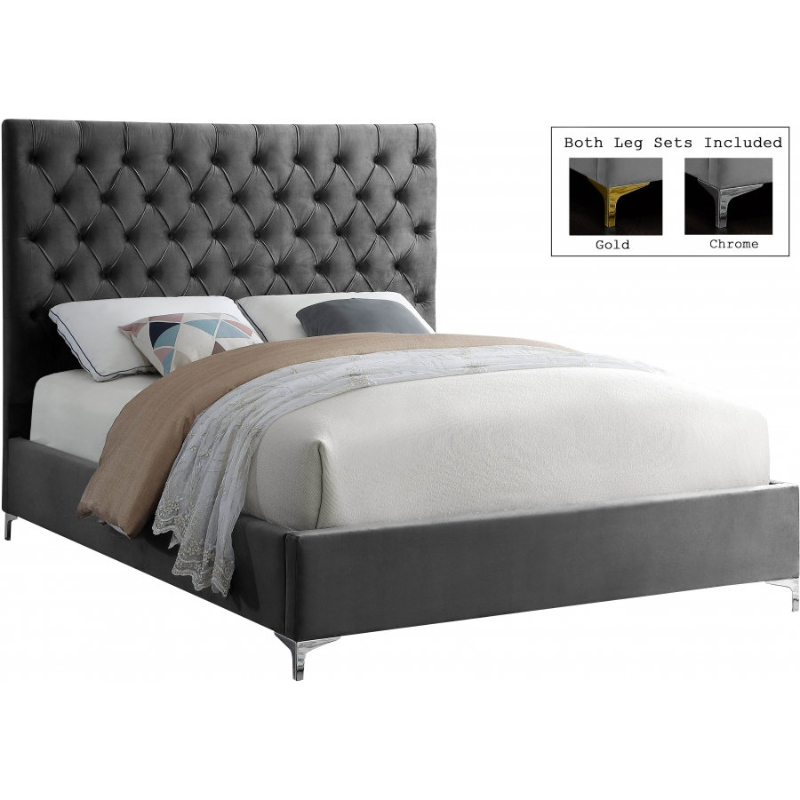 IF-5640 Grey Double Bed