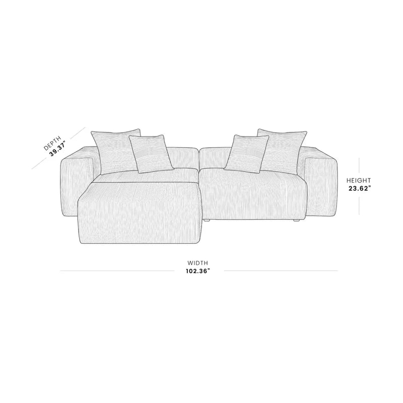 Earthy 5-Piece Living Room Set