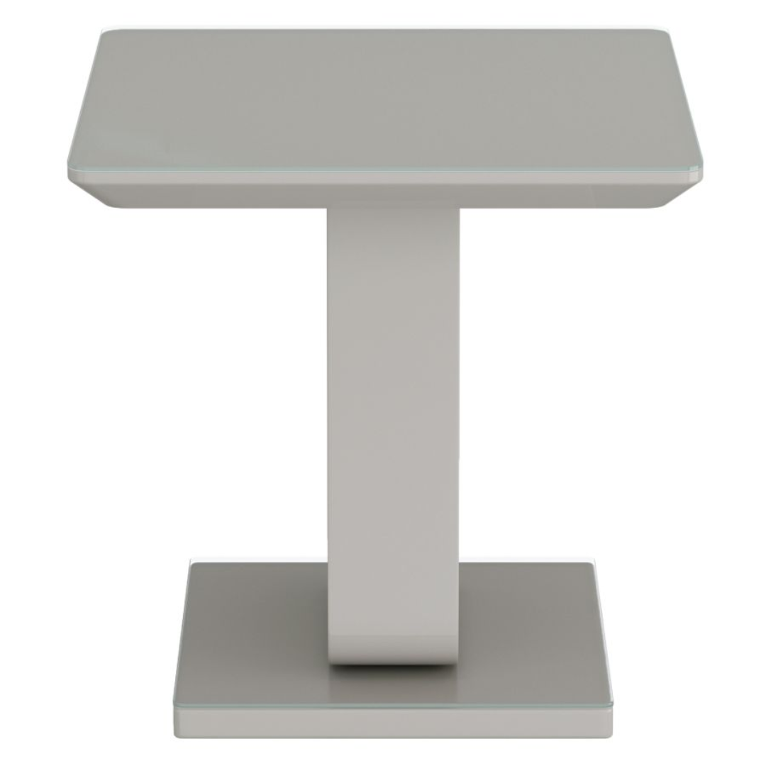 Corvus Console Table in Warm Grey