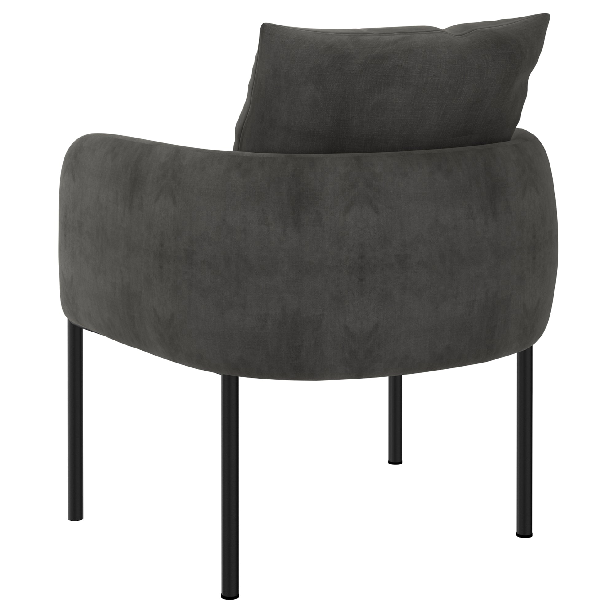 Petrie-Accent Chair-Charcoal
