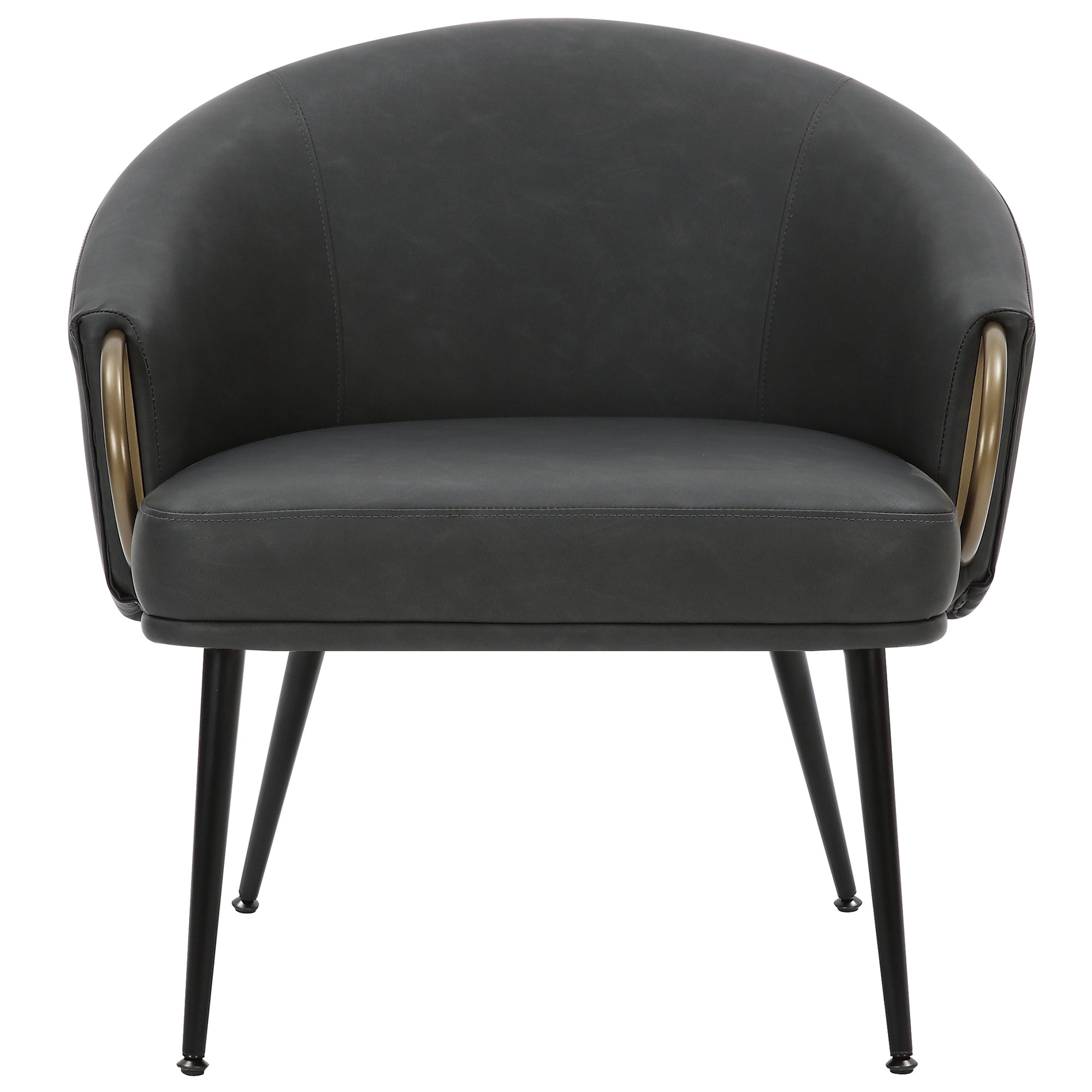 Zita Accent Chair-Charcoal