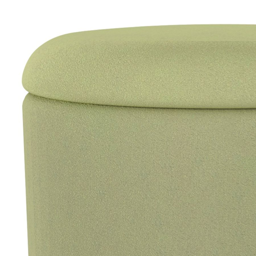 Alya Round Storage Ottoman