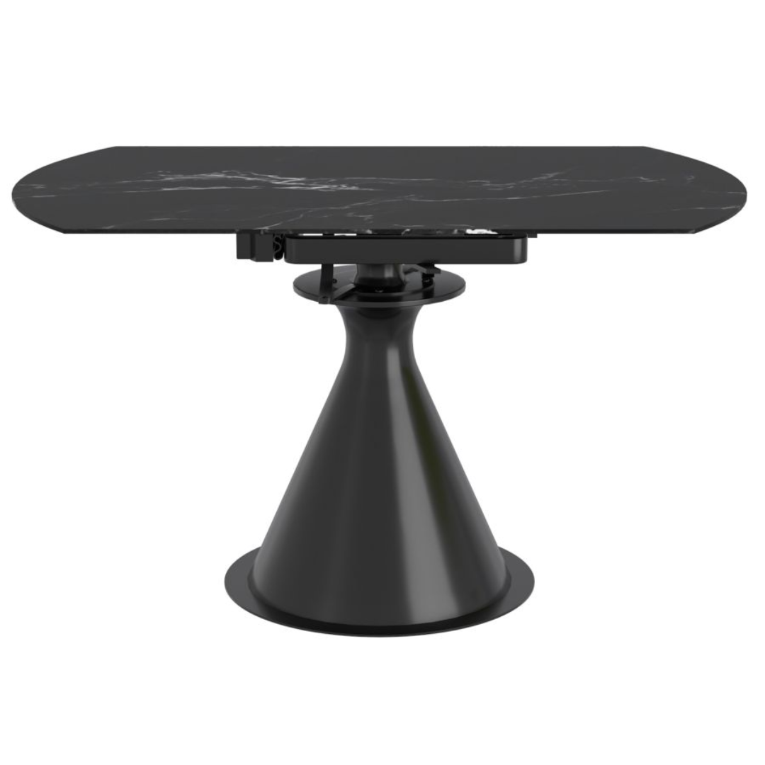 Calisto Round Pedestal Dining Table w/Extension