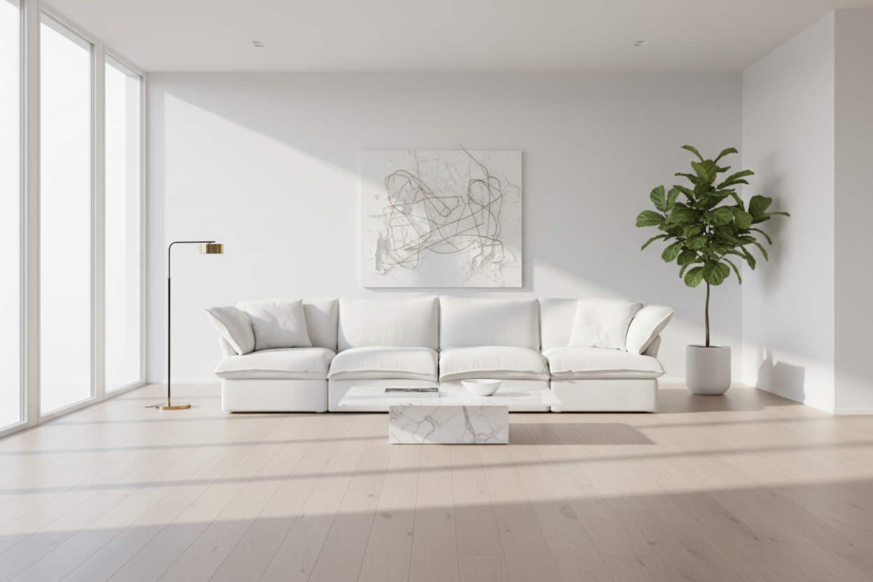 Sky Classic Linen Cloud Sofa