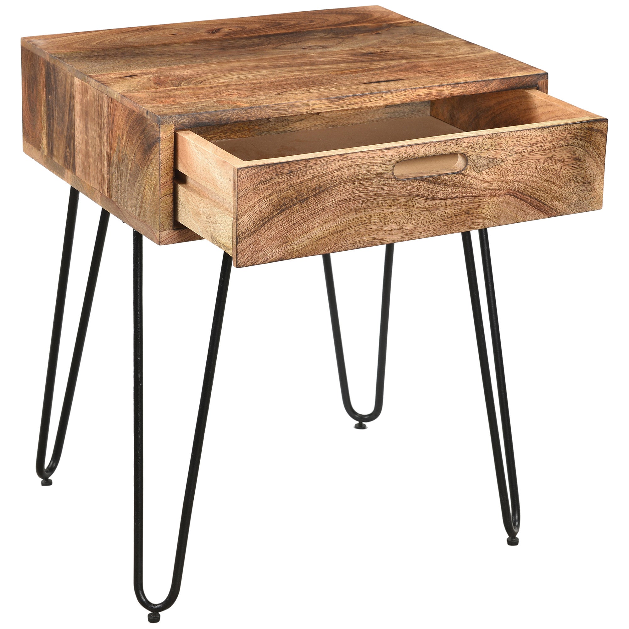 Jaydo Accent Table-Natural Burnt