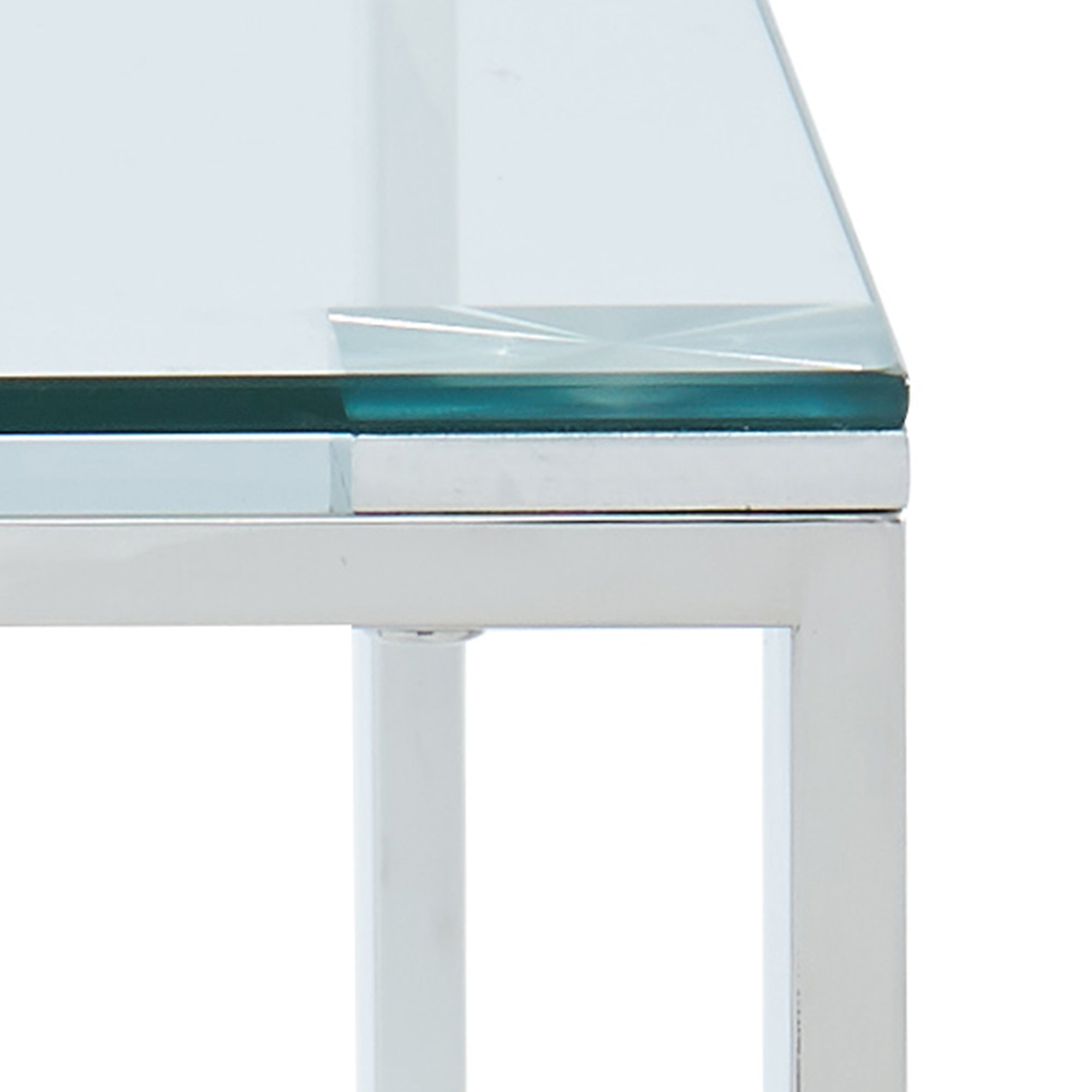 Zevon Accent Table in Silver