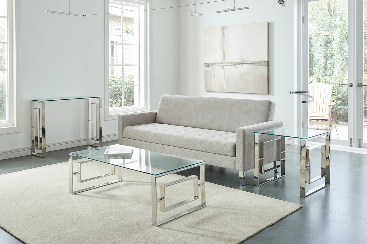 Table d'appoint Eros en argent