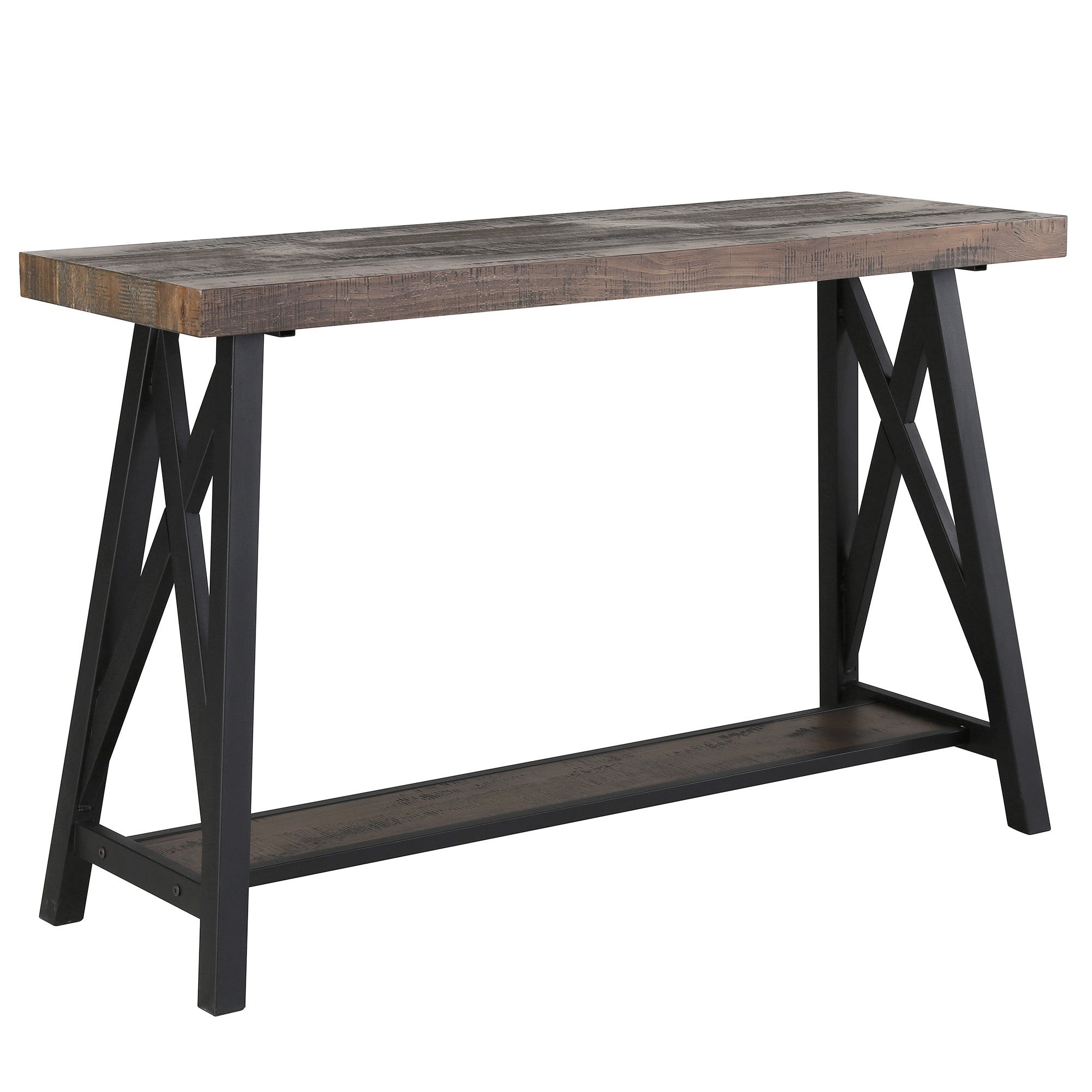 Langport Console Table-Rustic Oak