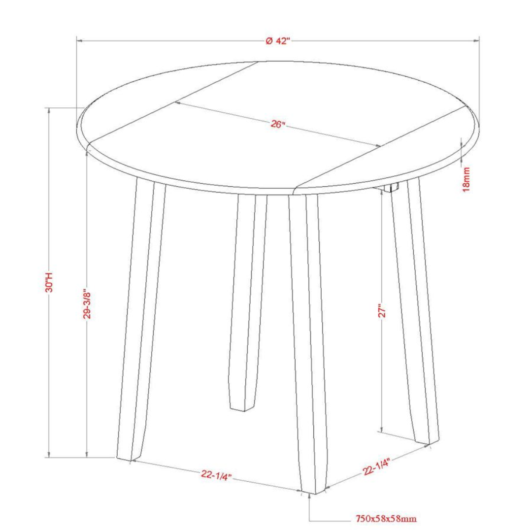 Conrad Round Dining Table