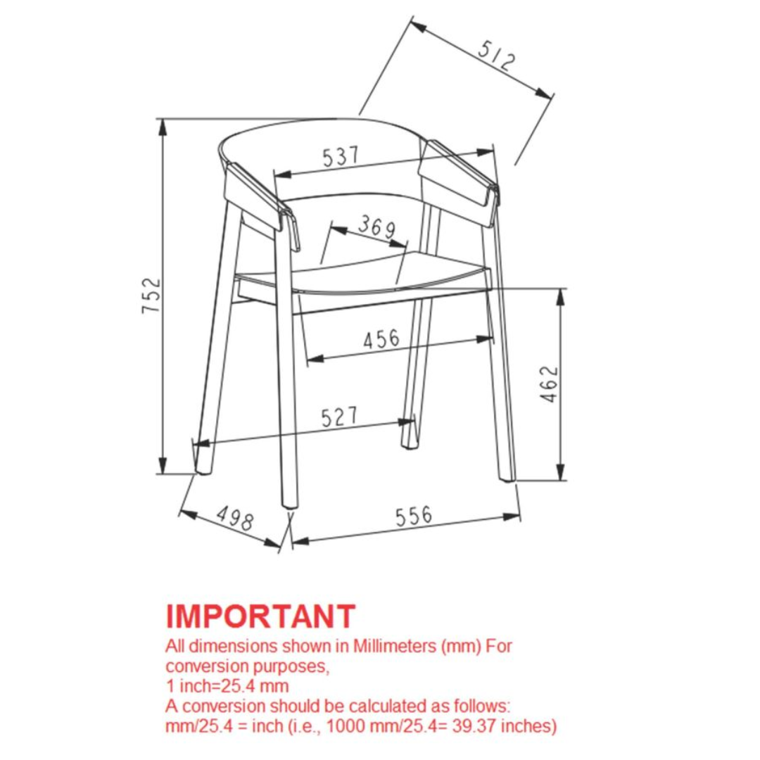 Mateo Contract Grade Chair, Set of 2