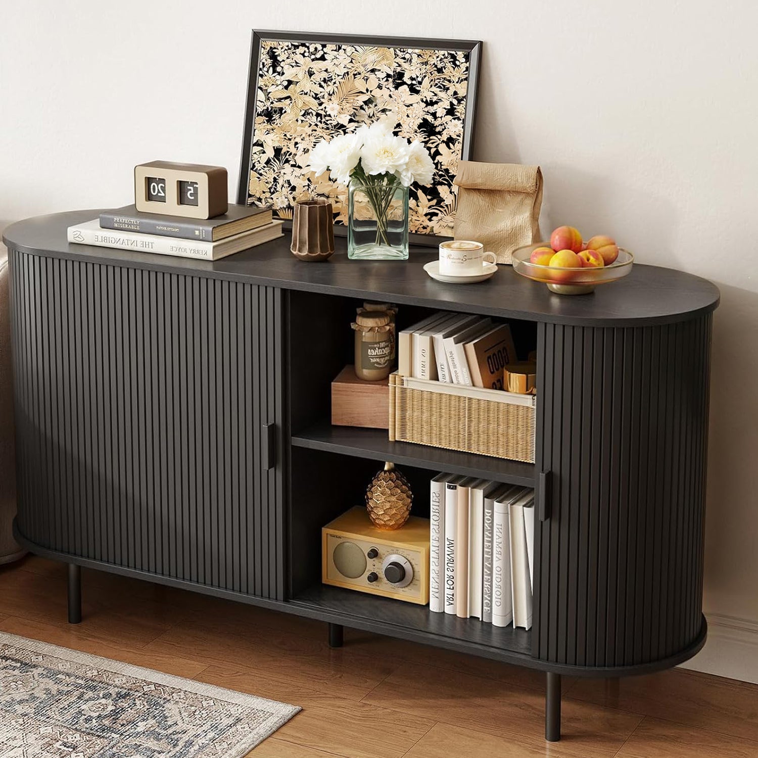 Buffet Eden avec porte coulissante