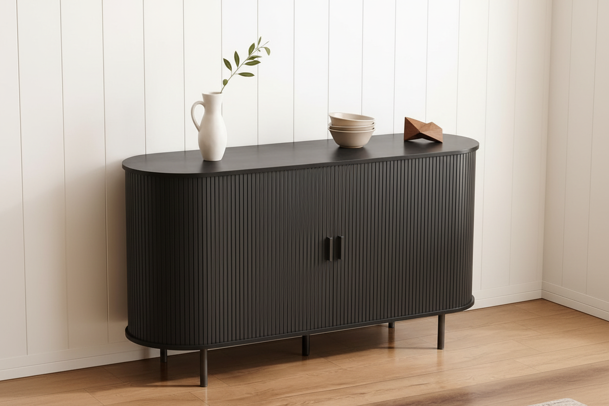 Eden Sideboard Buffet Cabinet with Sliding Door