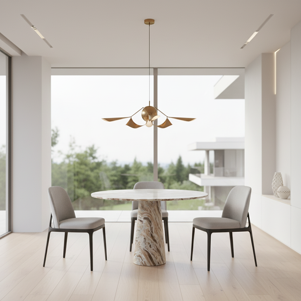 Belinda Marble Dining Table GY-DT-05671D