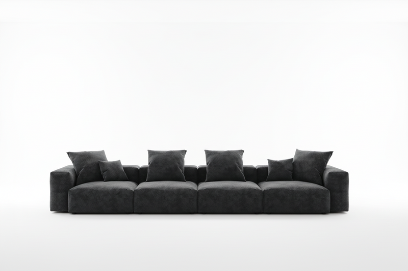 Inovo Modular Corduroy Sectional Sofa