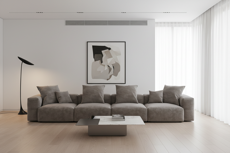 Inovo Modular Corduroy Sectional Sofa