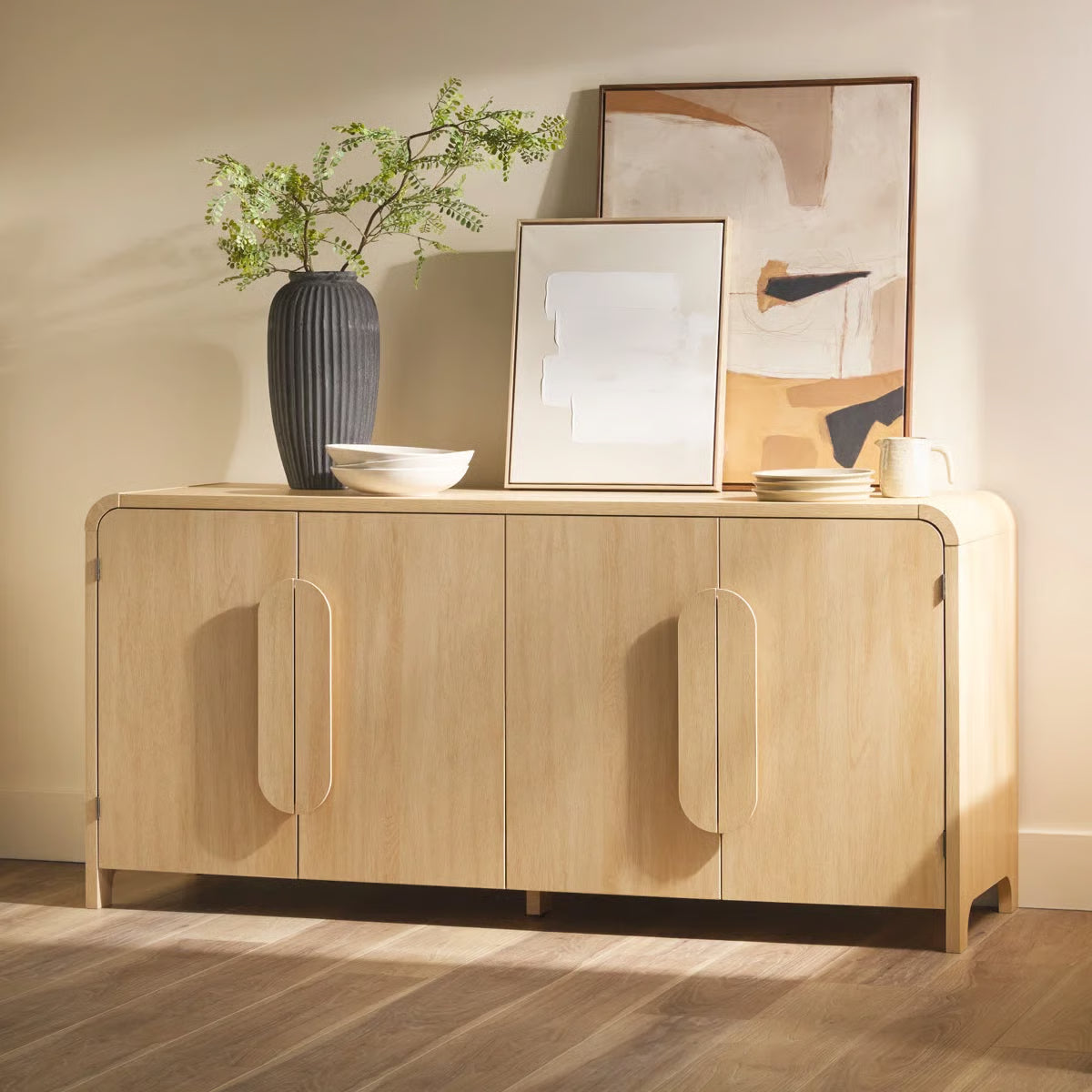 Buffet et meuble TV incurvé moderne Lila