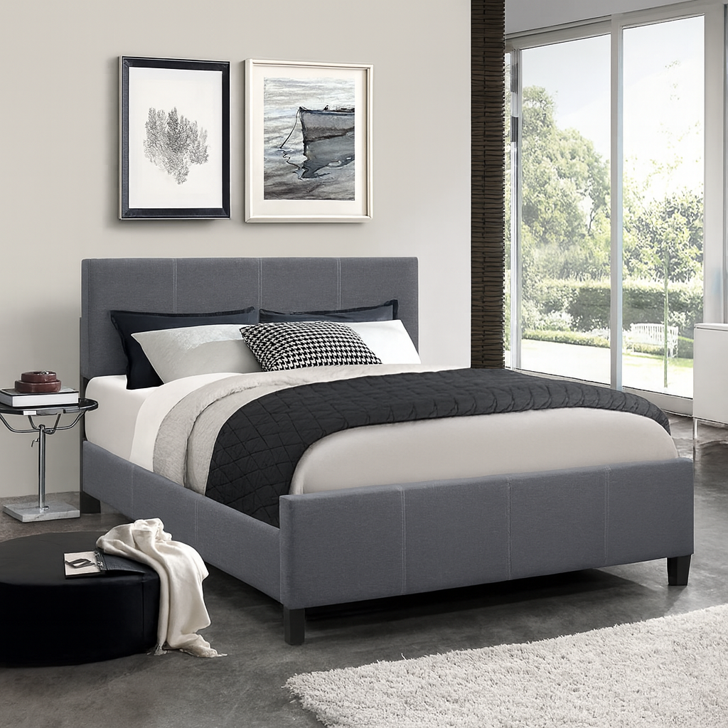 IF-5430 Bed With Contrast Stitching